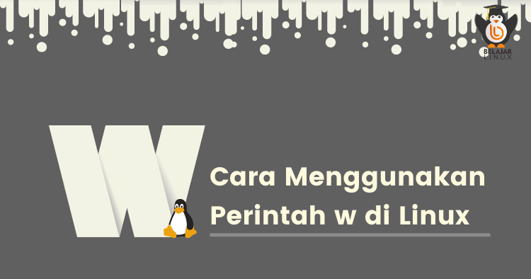 Cara Menggunakan Perintah W Di Linux Belajar Linux ID - Situs Belajar ...